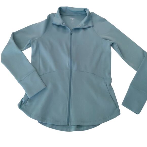 Layer 8 Jackets & Blazers - Layer 8 premium athletic jacket blue fit flare cut size XS Athleisure comfort